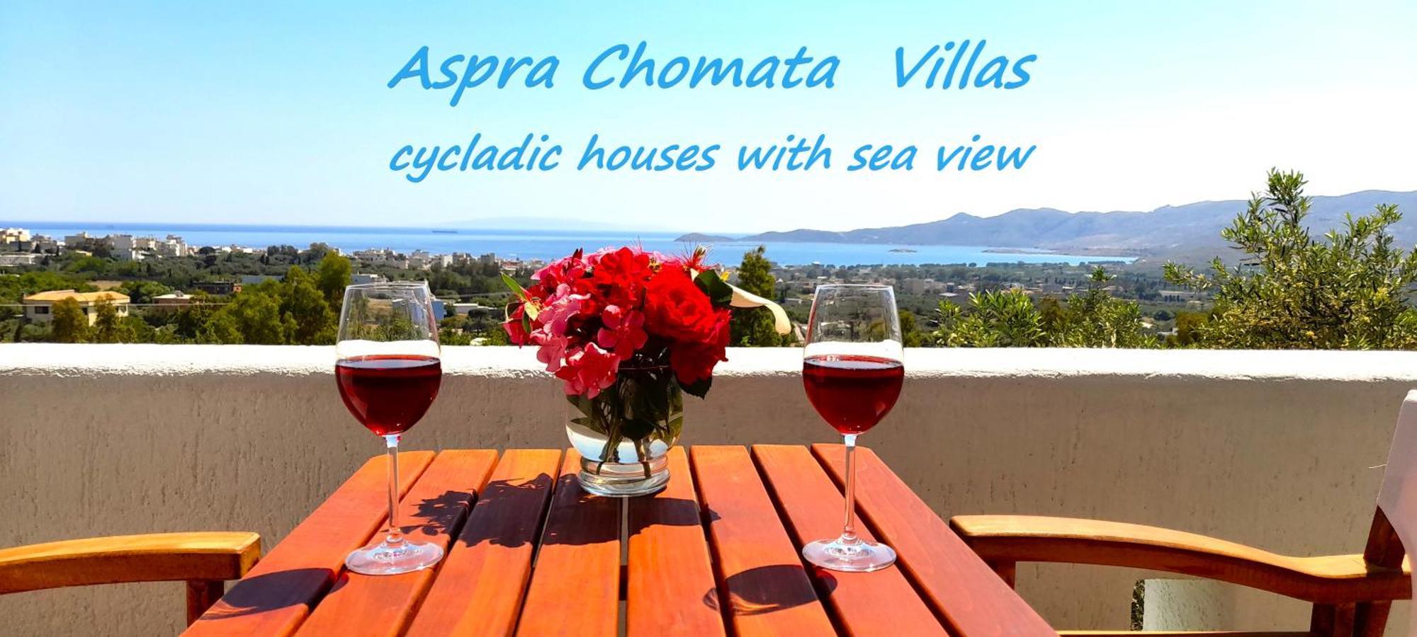 Aspra Chomata Villas Karystos  Exterior foto